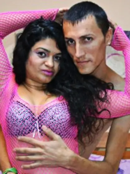 Brunette mary michael perform