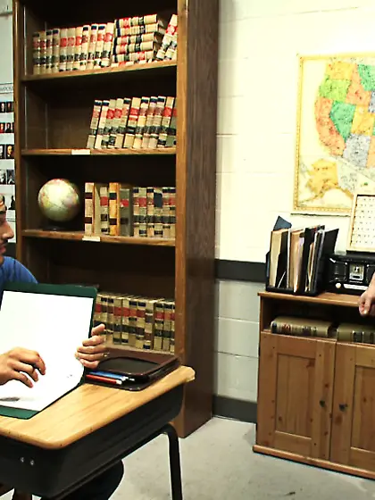 Guy tied put special