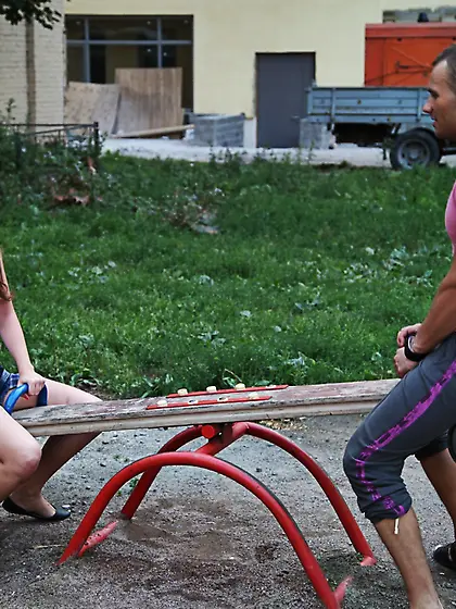 Teen Robin was riding