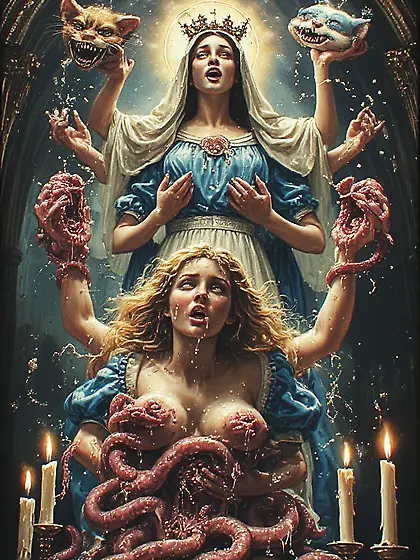 Alice Brings The Necronomicron To Church