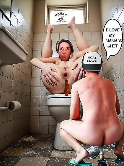 doodle is nana's toilet