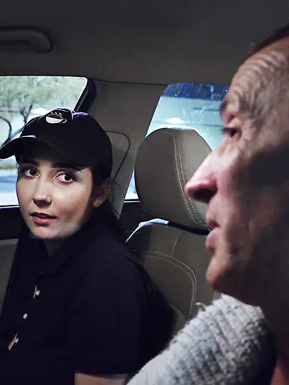 Kinky guy drills long-haired