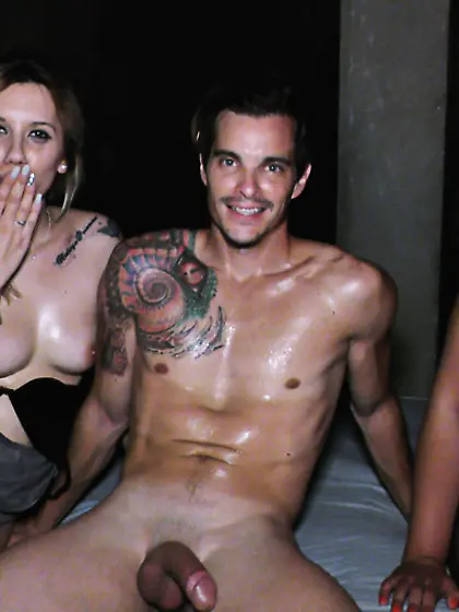 Horny bloke fucks big