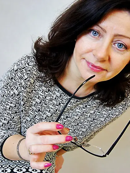 White mature black hair