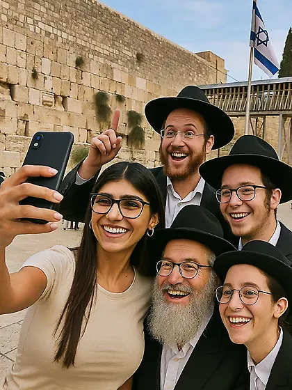 Mia Khalifa visited Israel