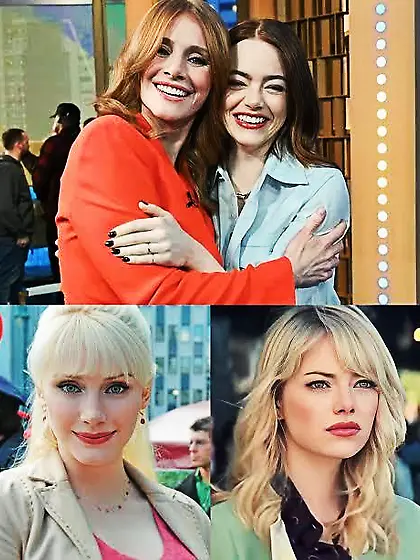 Bryce Dallas Howard and Emma Stone