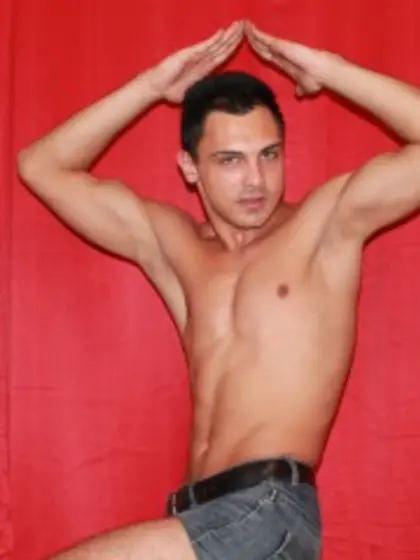 Brunette Young Man Jayden Oil.