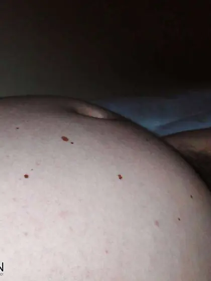 Me 8 months pregnant