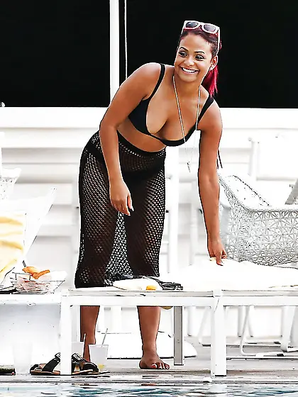 Christina Milian - Bikini Pictures
