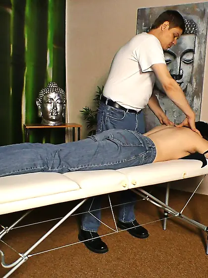 Mature woman with brunette hair enjoys getting banged after her