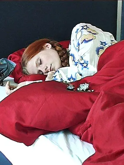 Redhead spank time morning