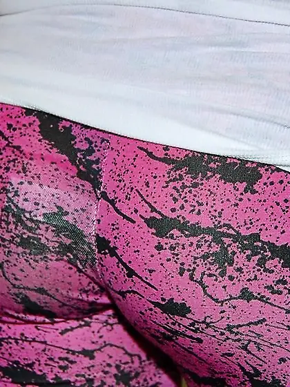 Tattooed latina Amy Valdes with tiny tits and bald pussy handles