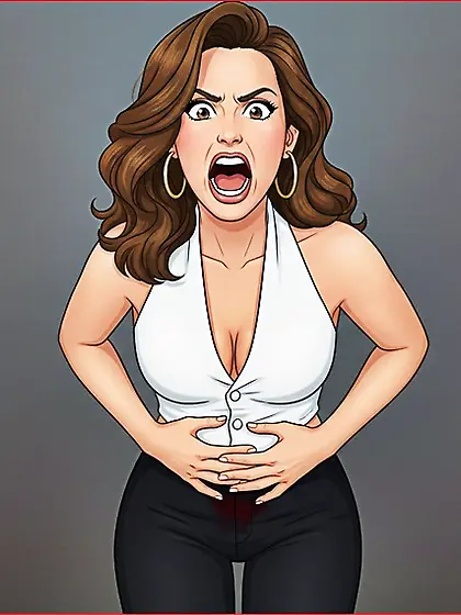 Anime Girls Gut-shot