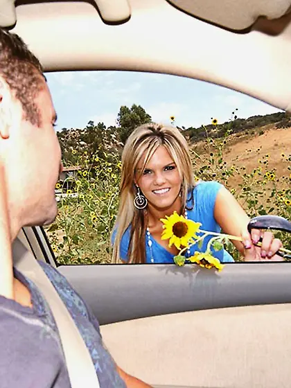 Mackenzee Pierce strips her mini skirt off and then rides a thro