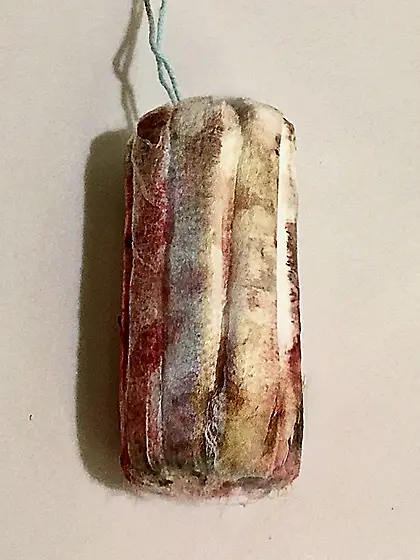 Gallery of used tampons of a hardcore fetish model