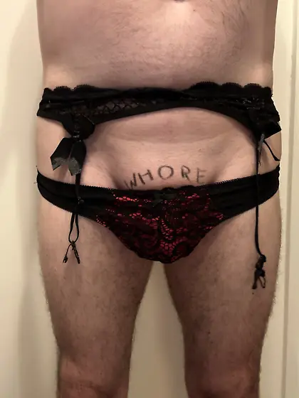 Stood up.  Dressed up.  Fuck mu up