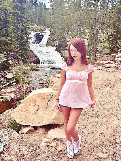 Redhead teen feet and soles