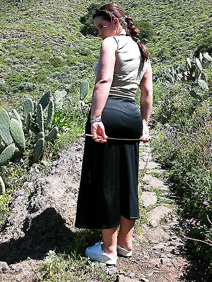 Hot good spanking nature