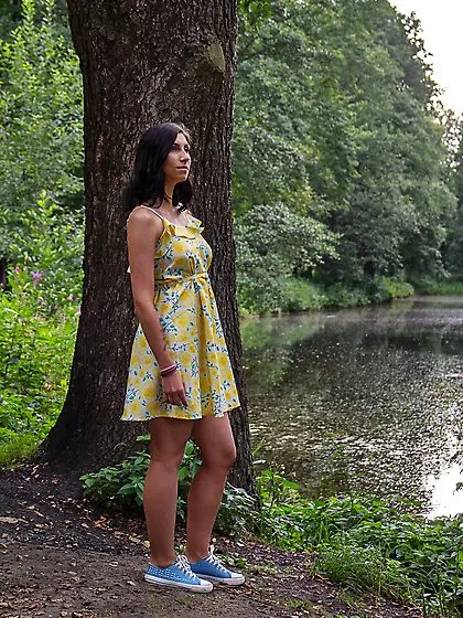 Henna Ssy gets ass fucked and facialed on a motorcycle