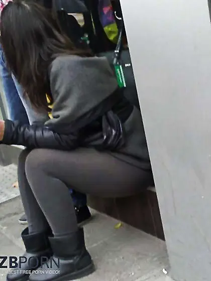 Street slimy ARSE inexperienced voyeur