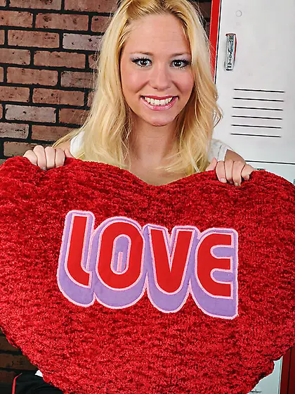 Pretty faced blonde nice