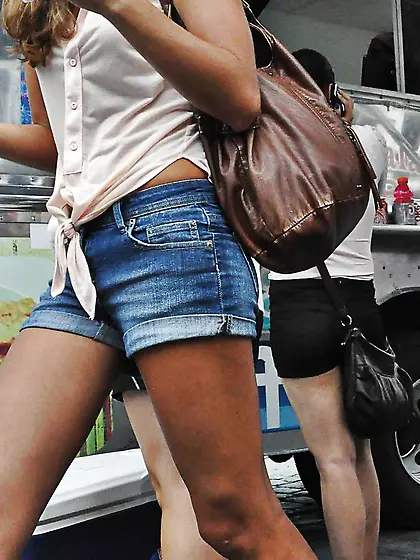 Lengthy Gams Lengthy Hair Nice Face