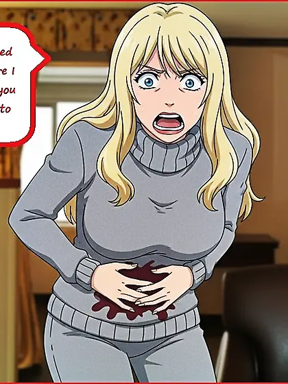 Anime Girls Gut-shot