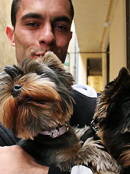 Jessica Moore uses her big tits to caress a big rod before takin