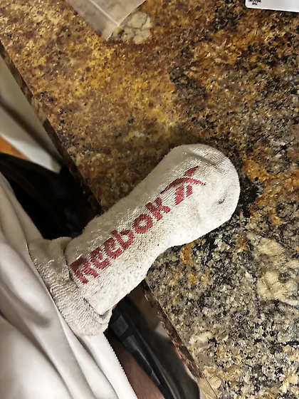 She likes her Reeboks… me too