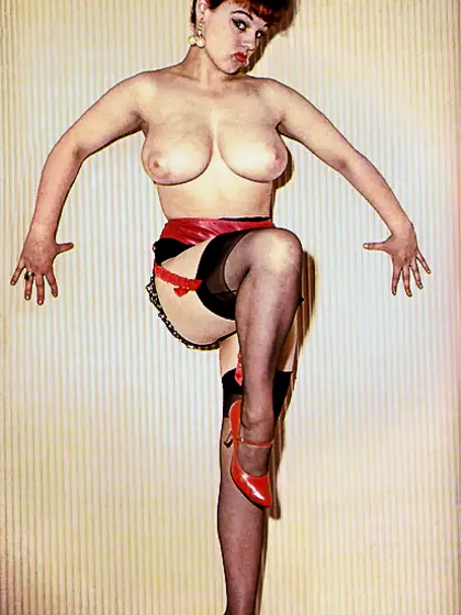 Attractive couple girls wearing