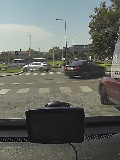 Short-haired blonde chick big