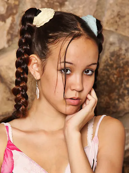 Barely legal asian girl Tiny Tabby with bald snatch and itty-bit