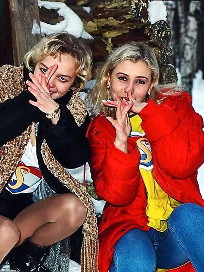 Nelly L and Julia W eighteen