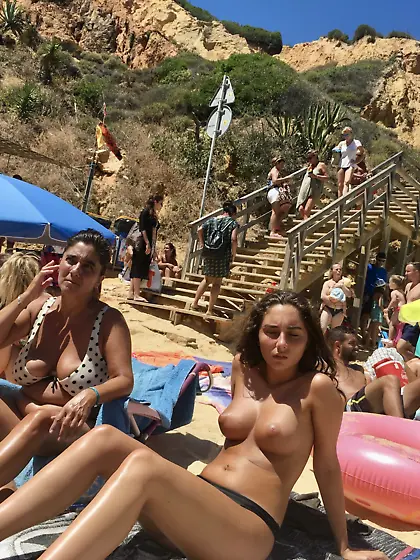 Candid beach girls #01