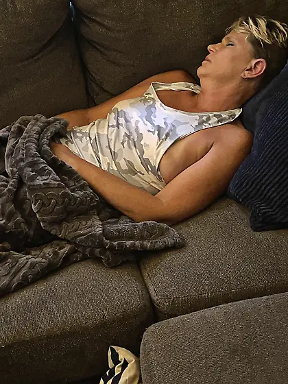 mom around the house