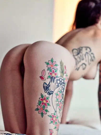 Hot tattoed latina Occams nude