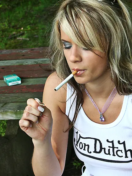 Ann Angel takes her tight pants off and then shows us her fantas