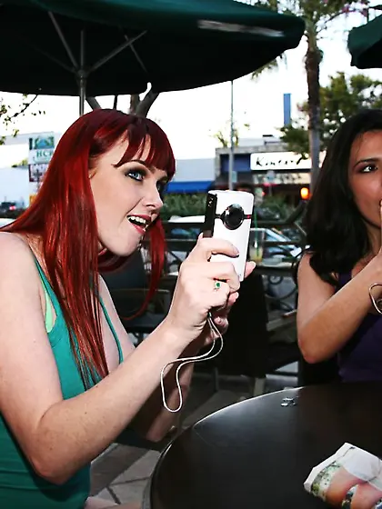 Marie McCray Danica Dillan and Jennifer White strip together and