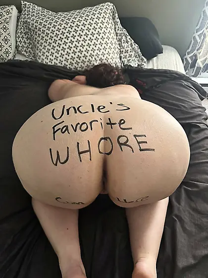 Fat Slut Fucks Uncle and Husband