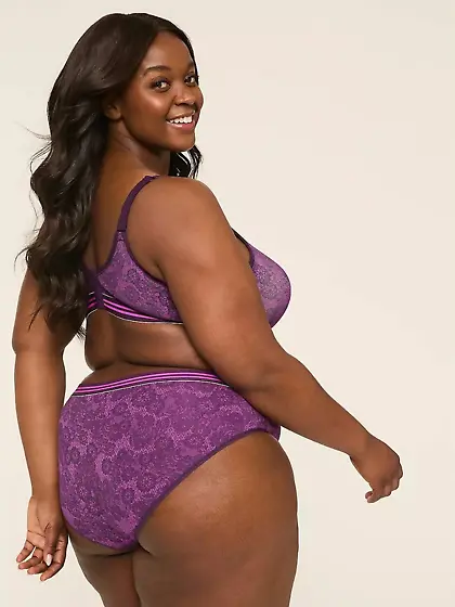 Lane Bryant--big asses in hipster panties