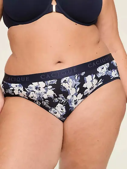 Lane Bryant--big asses in hipster panties