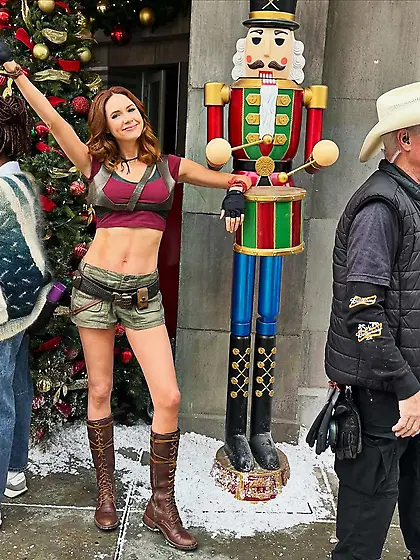 Karen Gillan - Jumanj.  Christmas