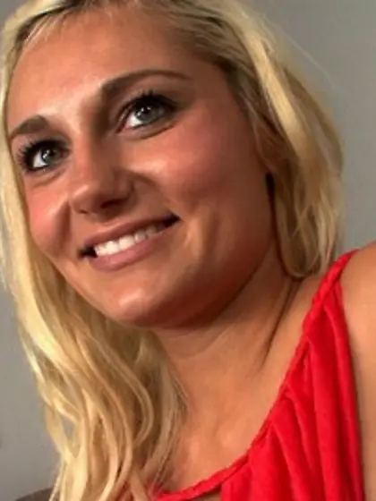 Tattooed blonde teeny pantyhose