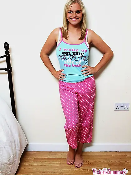 Alluring blonde banging body