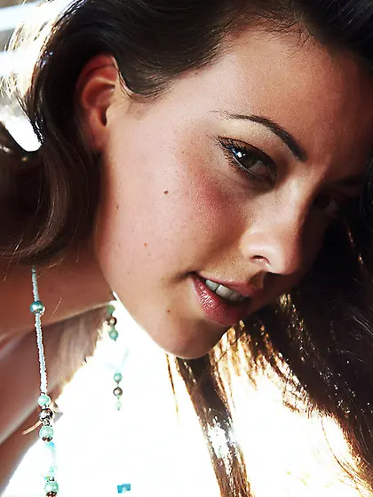 Boner inducing teen Lorena Garcia presents her trimmed pussy and