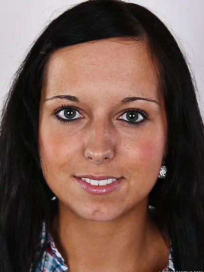 Tanned chocolate skinned beauty