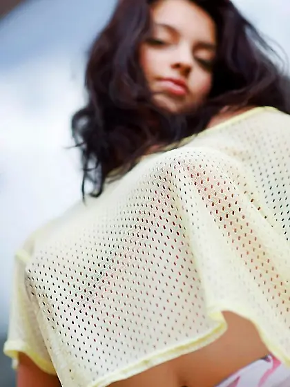 Asian cutie Inez YLP is smoking hot and very busty and she knows