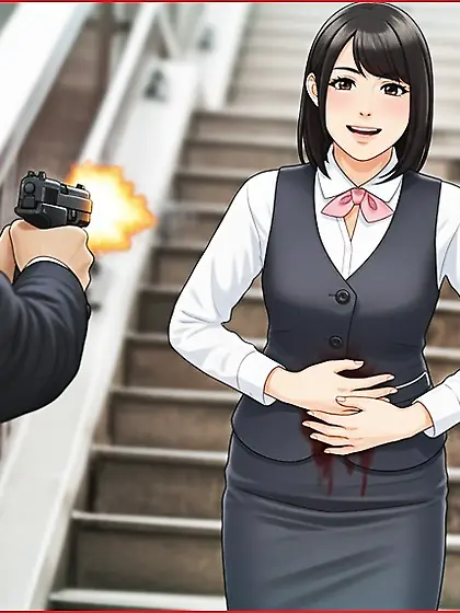 Anime Girls Gut-shot