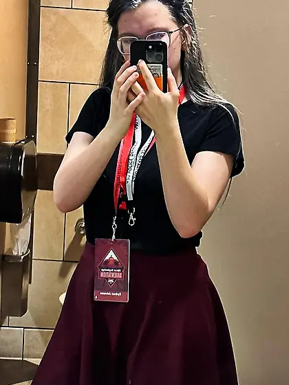 Sexy Slut Sydney is a prom whore…