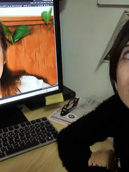 OmaHunter granny strapon